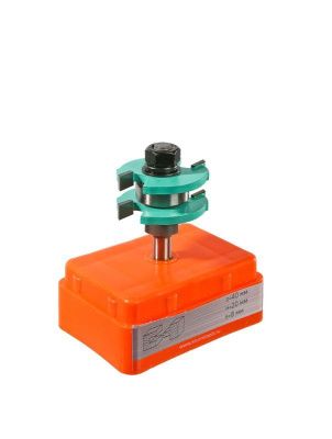 Фреза комбинированная паз-шип dxhxl 40x20x75 мм, хв.8  Sturm-Tehinstrument