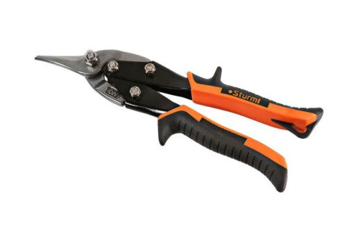 Ножницы по металлу, левый рез, 2-х рычажная система для облегчения реза  Sturm-Tehinstrument