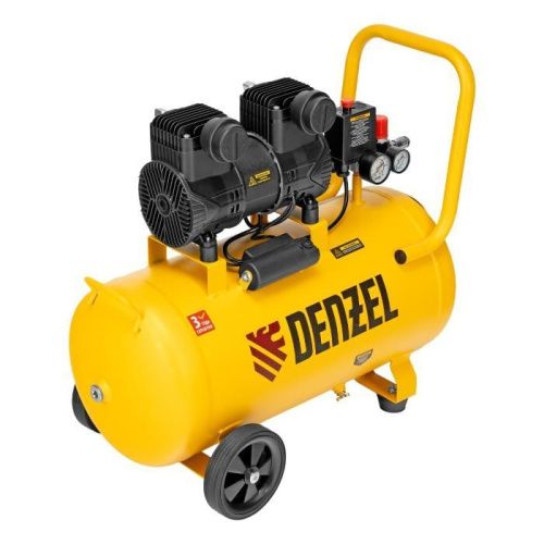 Малошумный безмасляный компрессор Denzel DLP-1500/50-Tehinstrument