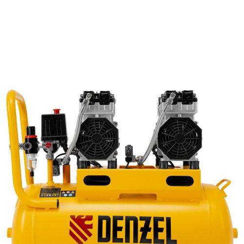 Компрессор безмасляный, малошумный Denzel DLS 1500/50-Tehinstrument