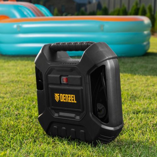 Компрессор воздушный DENZEL DL1100, с набором аксессуаров-Tehinstrument