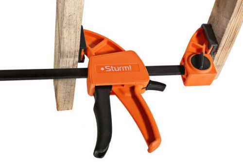 Струбцина быстрозажимная, 300мм, сила сжатия 70-100кгс,  Sturm-Tehinstrument