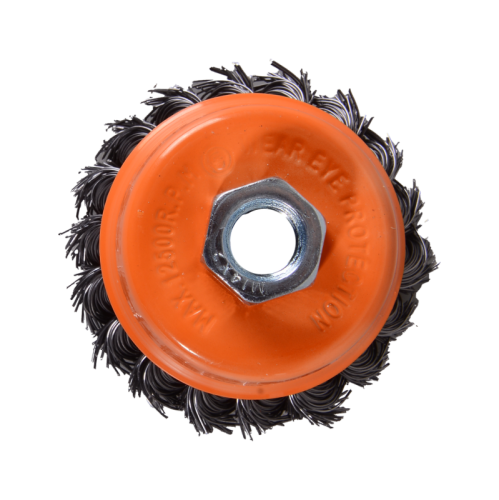 Щётка чашечная для УШМ, крученая, 75 мм Вихрь-Tehinstrument