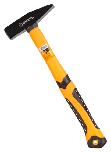 Молоток 400гр. Квадратный боёк, фиберглассовая двухкомпонентная ручка, Вихрь-Tehinstrument