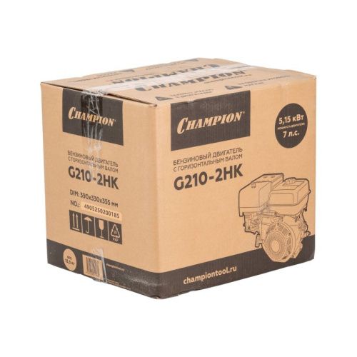 Бензиновый двигатель Champion G210-2HK-Tehinstrument