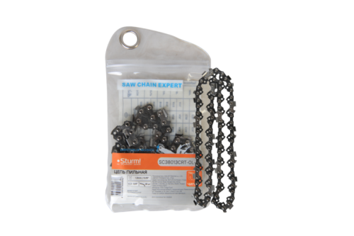 Цепь  Sturm 45 звеньев, паз 0,050", шаг 3/8", для БЕЗМАСЛЯНЫХ ПИЛ-Tehinstrument