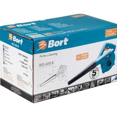 Электрическая воздуходувка Bort BSS-600-R (воздуходувка Борт 600р), 98296815-Tehinstrument
