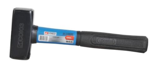 Кувалда 1000 г, кованый боек, фиберглассовый черенок, СОЮЗ-Tehinstrument