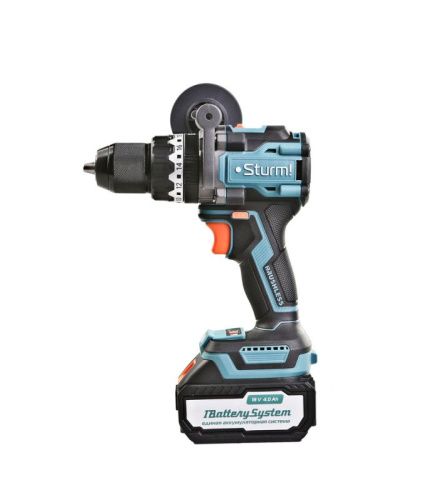 CD1655BLI Дрель аккумуляторная ударн.  Sturm, б/щ 18В, 1BatterySystem, 130Нм, 1х4.0Ач, кейс-Tehinstrument