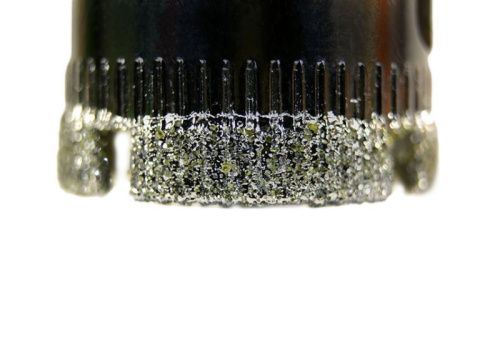 Коронка алмазн. По керам. Плитке и стеклу 22 х 55 мм, с центрир. Сверл..  Sturm-Tehinstrument