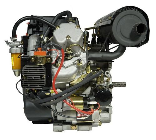 Двигатель дизельный Habert HD2V910 D25.4 мм 20А-Tehinstrument