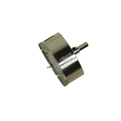 Коронка алмазн. По керам. Плитке и стеклу 65 х 55 мм,  с центрир. Сверл.  Sturm-Tehinstrument