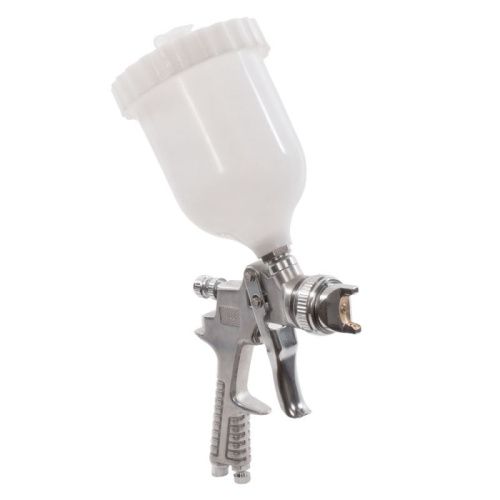 Краскопульт пневматический QUATTRO ELEMENTI с верхним бачком 600 мл, сопло 1,4 мм, HVLP, р сопло 1,4 мм, HVLP, разъем EURO-Tehinstrument