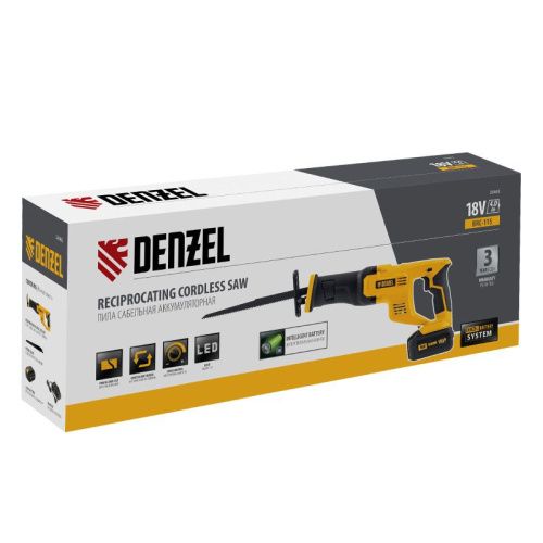 Пила сабельная аккумуляторная Denzel CRC-115-Tehinstrument