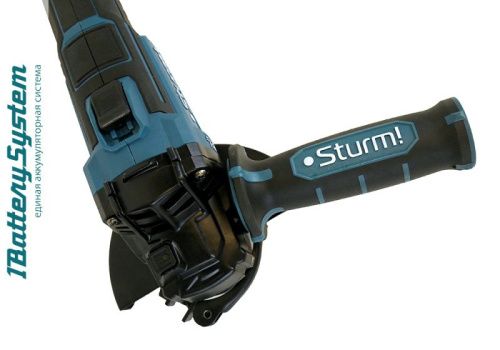 Аккумуляторная УШМ  Sturm CAG1812BL 1BatterySystem-Tehinstrument