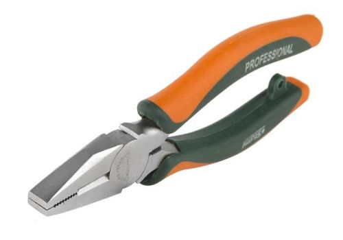 Плоскогубцы, 160мм, TPR рукоятки, никелированные,  Sturm-Tehinstrument