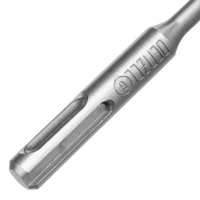 Бур по бетону, цельная крестовая пластина, 6x265 мм, SDS PLUS Denzel-Tehinstrument