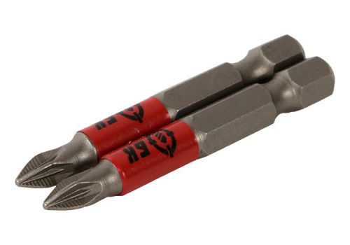 Биты PZ1x50мм, сталь S2, 2шт, БОЕКОМПЛЕКТ-Tehinstrument