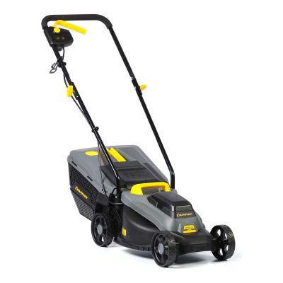 Газонокосилка эл. CHAMPION EM3212/1 (1,2 кВт пласт.травосб. 30л ширина 320мм 30-70мм, 7,1кг)-Tehinstrument