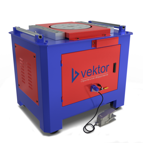 Станок для гибки арматуры Vektor GW50C с доводчиком-Tehinstrument