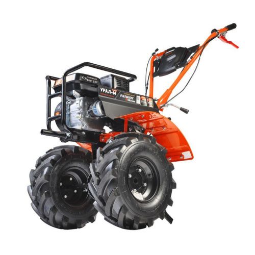 Мотоблок бензиновый Patriot УРАЛ M с колесами Extreme-Tehinstrument