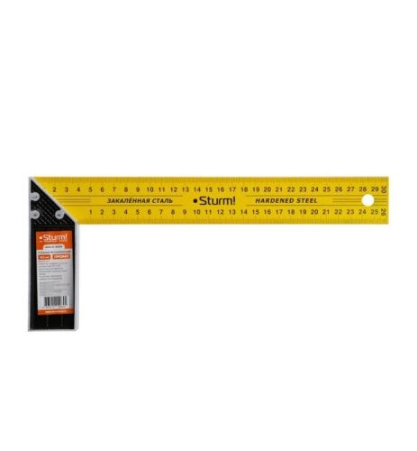 Угольник 300мм, металлический,  Sturm-Tehinstrument