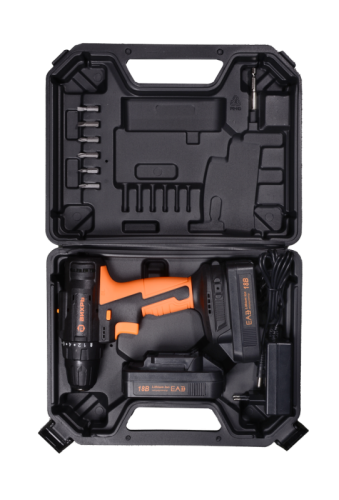 Дрель-шуруповерт Вихрь ДА-18Л-2К/Б (2,0 А/ч) (бесщеточный двигатель)-Tehinstrument