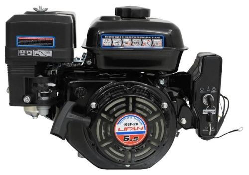 Двигатель Lifan 168F-2D, вал ?20мм, катушка 3 Ампера-Tehinstrument