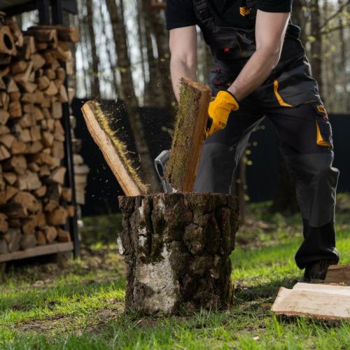 Топор кованый, 1130 г, американский тип, буковая рукоятка, 430мм, EFP Denzel-Tehinstrument