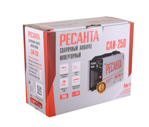 Сварочный аппарат инверторный Ресанта САИ 250-Tehinstrument