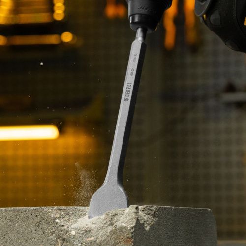 Зубило, 14 х 40 х 250 мм, 40Cr, SDS PLUS Denzel-Tehinstrument