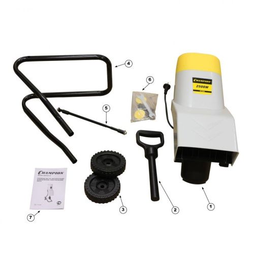 Электрический садовый измельчитель Champion SH250 (измельчитель Чемпион SH250)-Tehinstrument