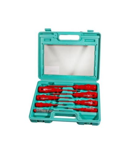Набор отверток диэлектрических 8 шт, пластиковый кейс, CrV  Sturm-Tehinstrument