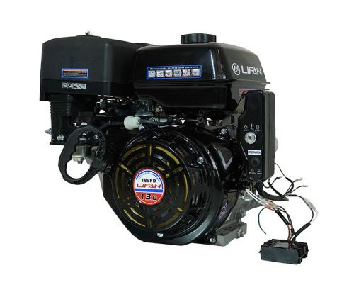 Двигатель Lifan 188FD, вал ?25мм, катушка 7 Ампер-Tehinstrument