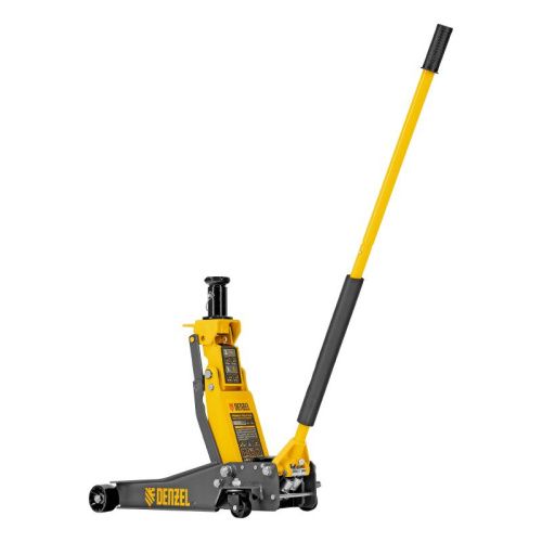 Домкрат гидравлический подкатной, 2/3 т, 98-770 мм, быстрый подъем, низ. подхват, проф, SUV Denzel-Tehinstrument