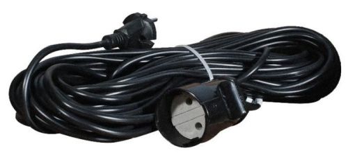 Удлинитель силовой QUATTRO ELEMENTI УХ10-101 - 20 м, провод ПВС 2х1,0 мм2, 1 литая роз.-Tehinstrument