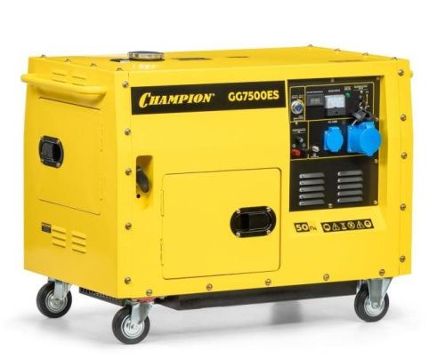 Бензиновый генератор CHAMPION GG7500ES-Tehinstrument