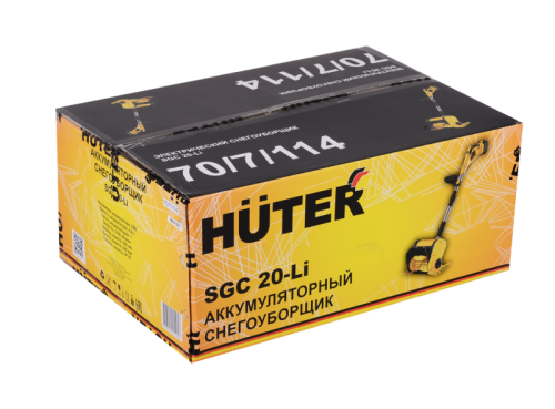 Снегоуборщик аккумуляторный Huter SGC 20-Li-Tehinstrument