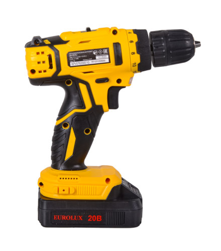 Дрель-шуруповерт Eurolux ДА-20/2Li-Tehinstrument