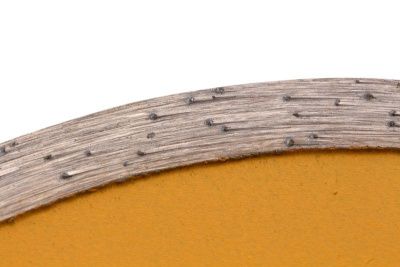 Диск алмазный, отрезной сплошной, 230 х 22.2 мм, мокрая резка Denzel-Tehinstrument