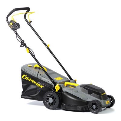 Газонокосилка эл. CHAMPION EM3816 (1,6 кВт пласт.+ткань травосб. 42л ширина 380мм 30-75мм, 11,3кг)-Tehinstrument