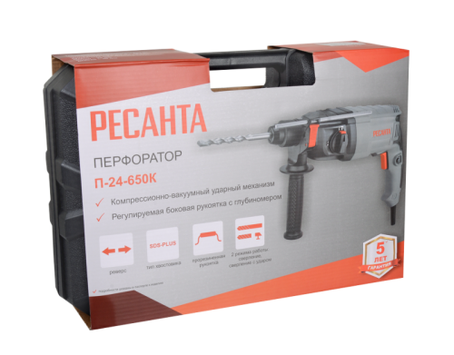 Перфоратор Ресанта П-24-650К-Tehinstrument