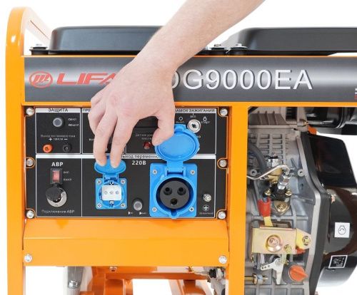 Генератор Lifan-DG9000EA дизельный-Tehinstrument