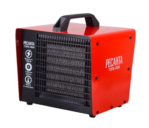 Электрическая тепловая пушка РЕСАНТА ТЭПК-3000-Tehinstrument