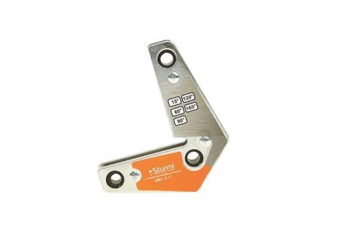 Угольник для сварки магнитный 11 кг углы 15°, 60°, 90°, 120°, 165°  Sturm-Tehinstrument