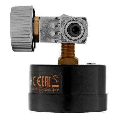 Регулятор давления с манометром для краскораспылителя K1500, 12 бар, 1/4" Denzel-Tehinstrument