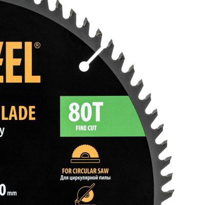 Пильный диск по дереву ф300 х 30 мм, 80 зубьев Denzel-Tehinstrument