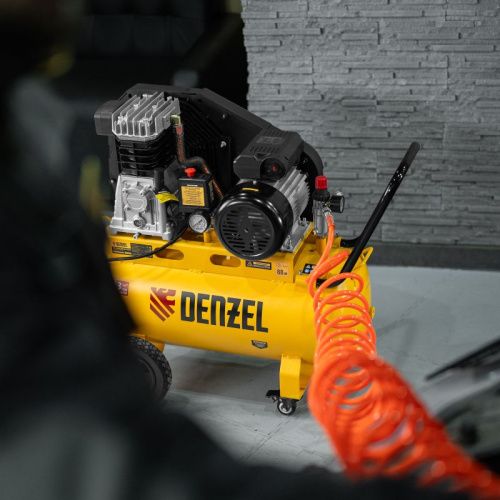 Компрессор воздушный ременной привод Denzel BCI 2100/50-Tehinstrument