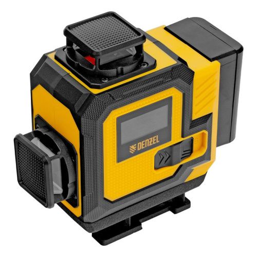 Лазерный уровень мультипризменный DLV 360-4T, 30 м, зеленый луч, Li-Ion 2,4 Aч, штатив// Denzel-Tehinstrument