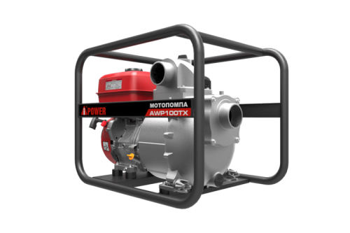 Бензиновая мотопомпа для сильнозагрязнённой воды A-iPower AWP100TX-Tehinstrument